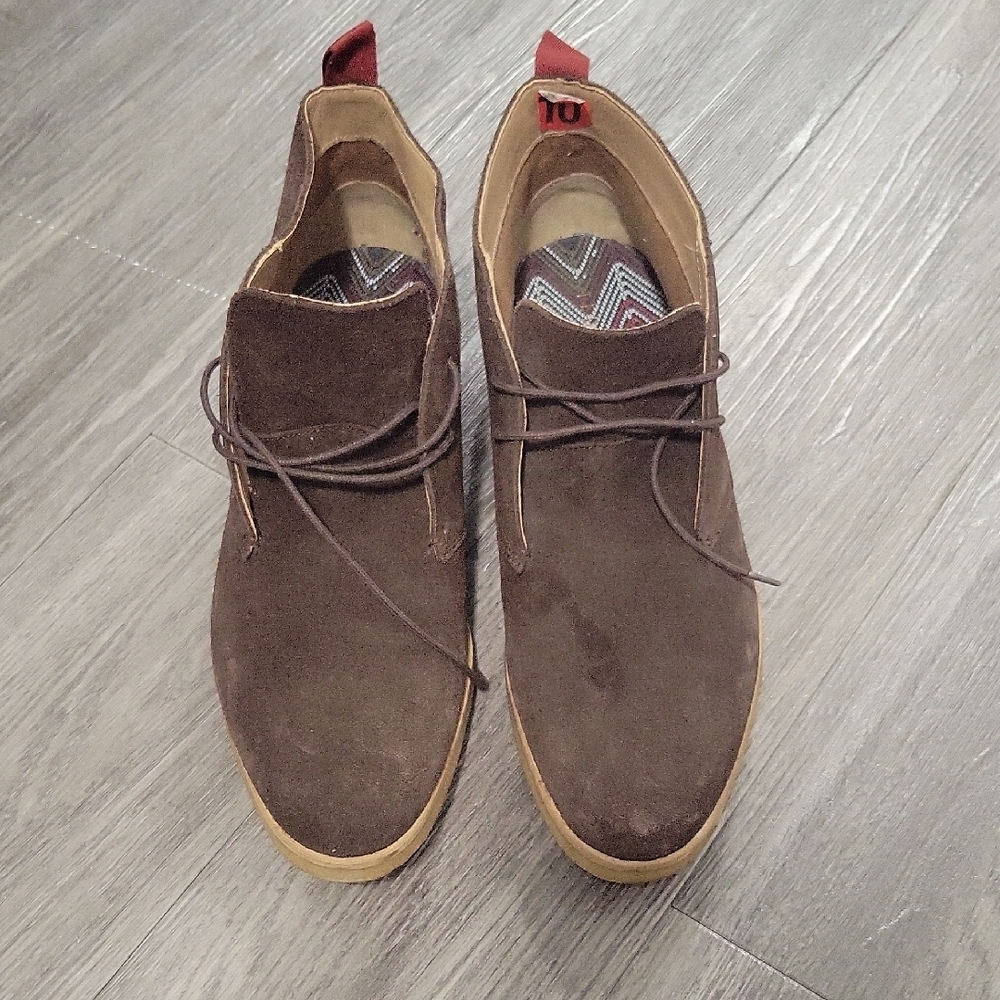 Men's Brown Suede Shoes